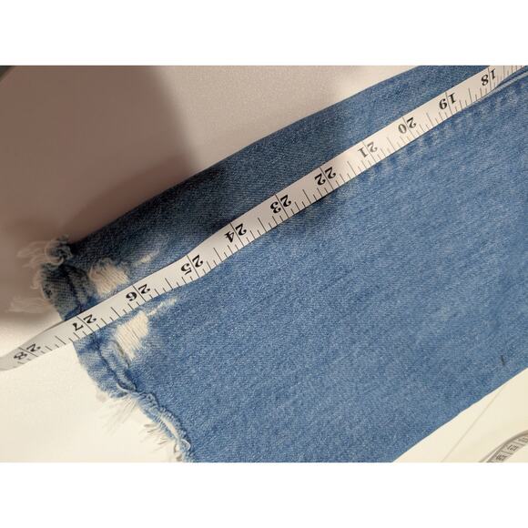 Mother Superior The Insider Ankle Chew Destroyed Bills Size 28 Jeans - Picture 14 of 15